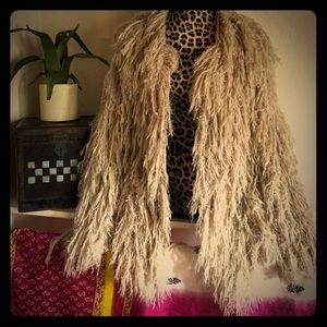 Free People Shag Coat